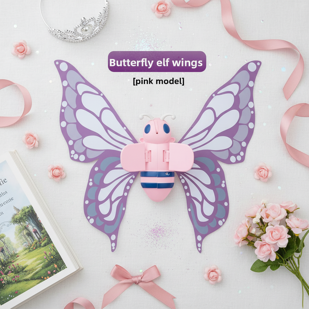 Childrens Light Up Butterfly Wings