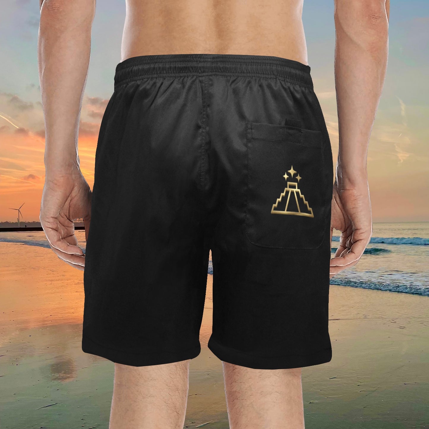 Father  Mid-Length Beach Shorts