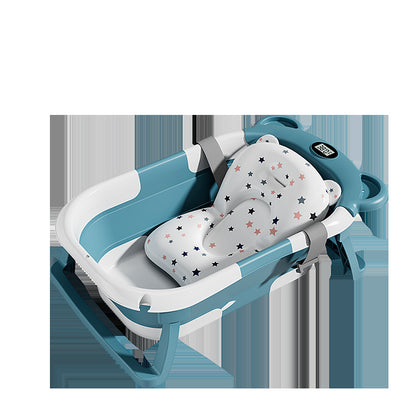 Newborn Foldable Baby Bath Tub with Temperature Indicator