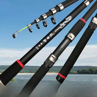 Fiberglass Fishing Rod Set with Reel