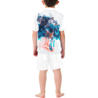 V-Neck Short Pajama Set
