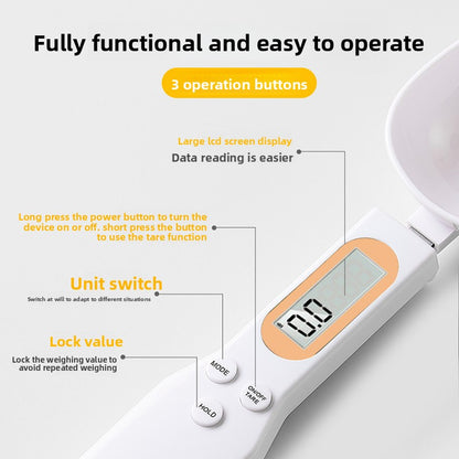 USB Rechargeable Spoon Food Scale