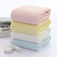 Plain Gauze Baby Bath Towel