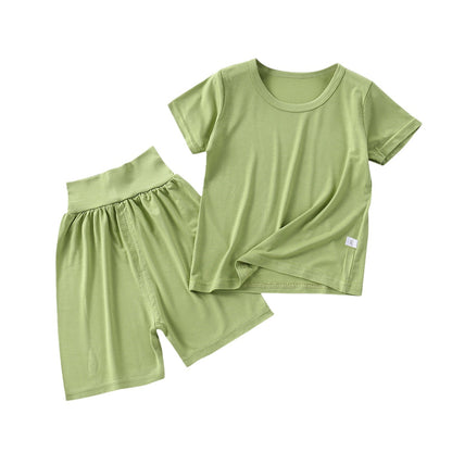 Children's Modal Short-sleeved suit