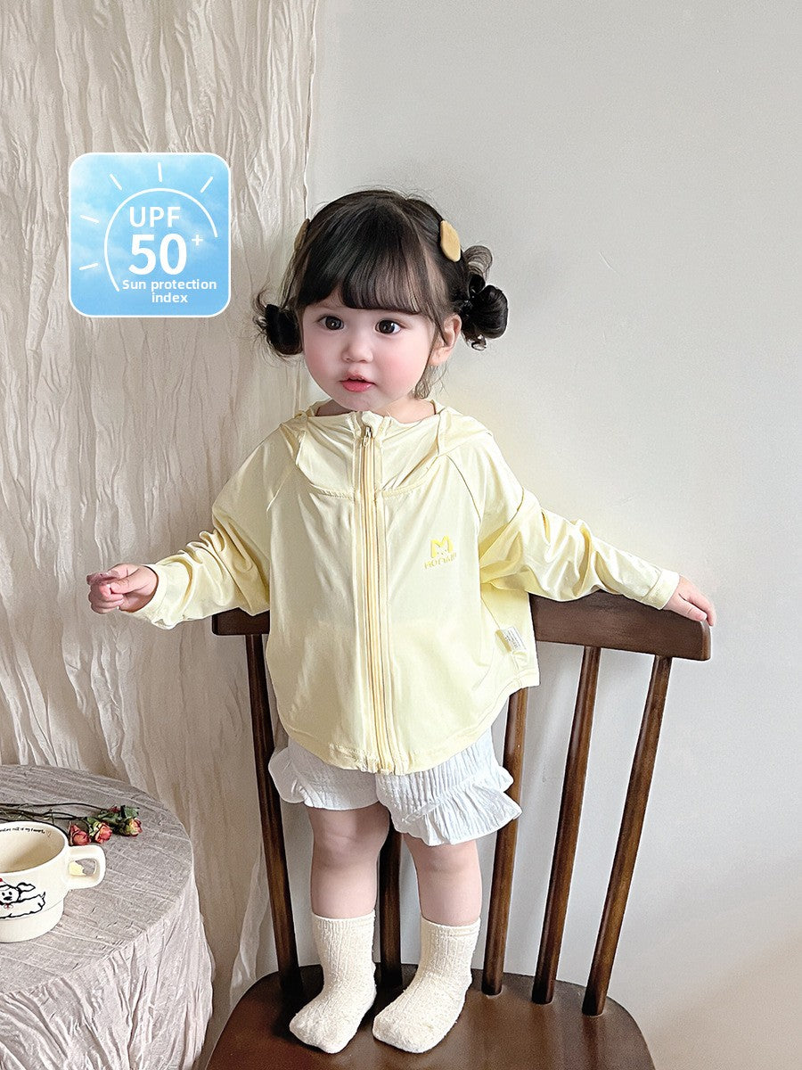 Children's sun-protective clothing