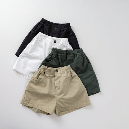 Children Cotton Knee-Length Shorts