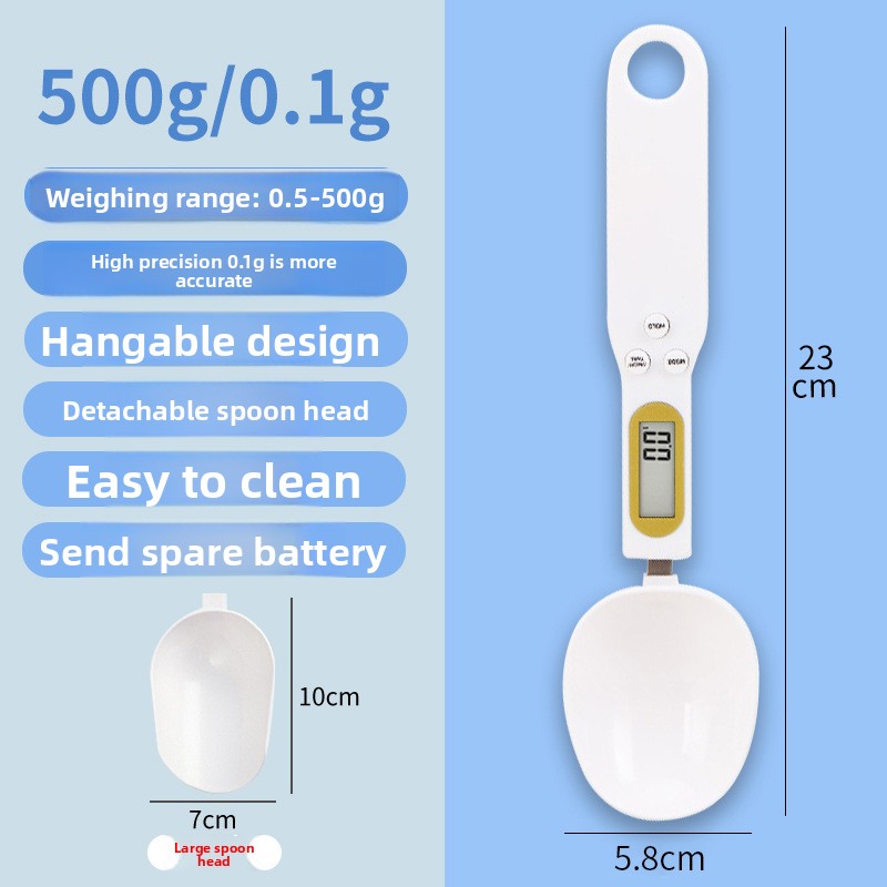 USB Rechargeable Spoon Food Scale