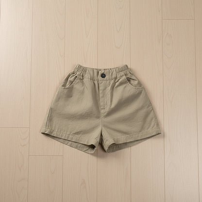 Children Cotton Knee-Length Shorts