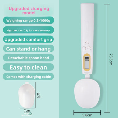 USB Rechargeable Spoon Food Scale