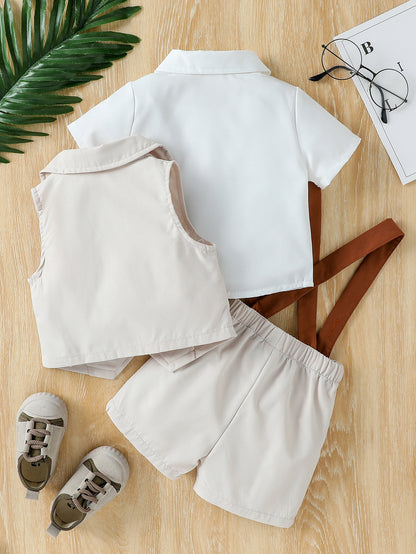 Boys Three-Piece Suit Set