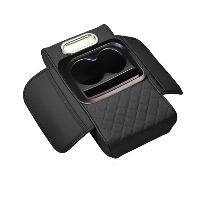 Car Armrest Pad Multi-functional Cup Holder
