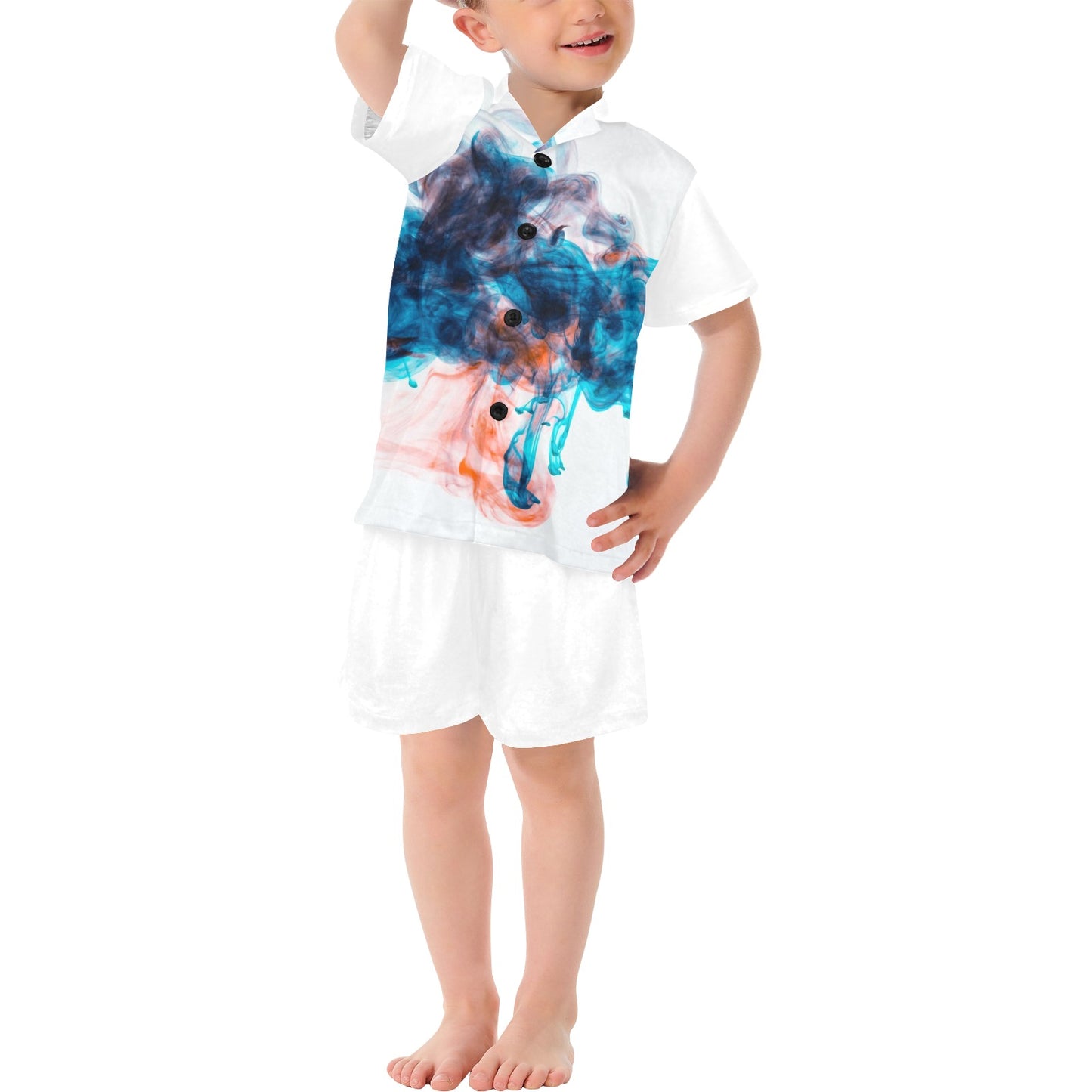 V-Neck Short Pajama Set