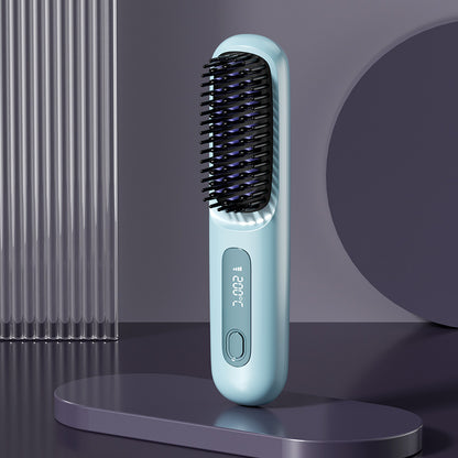 Rechargeable Hair Straightening Comb