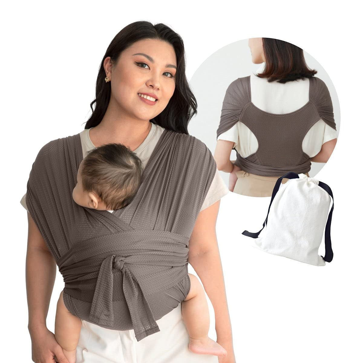 Baby Carrier Front-Facing Baby Wrap for Newborns
