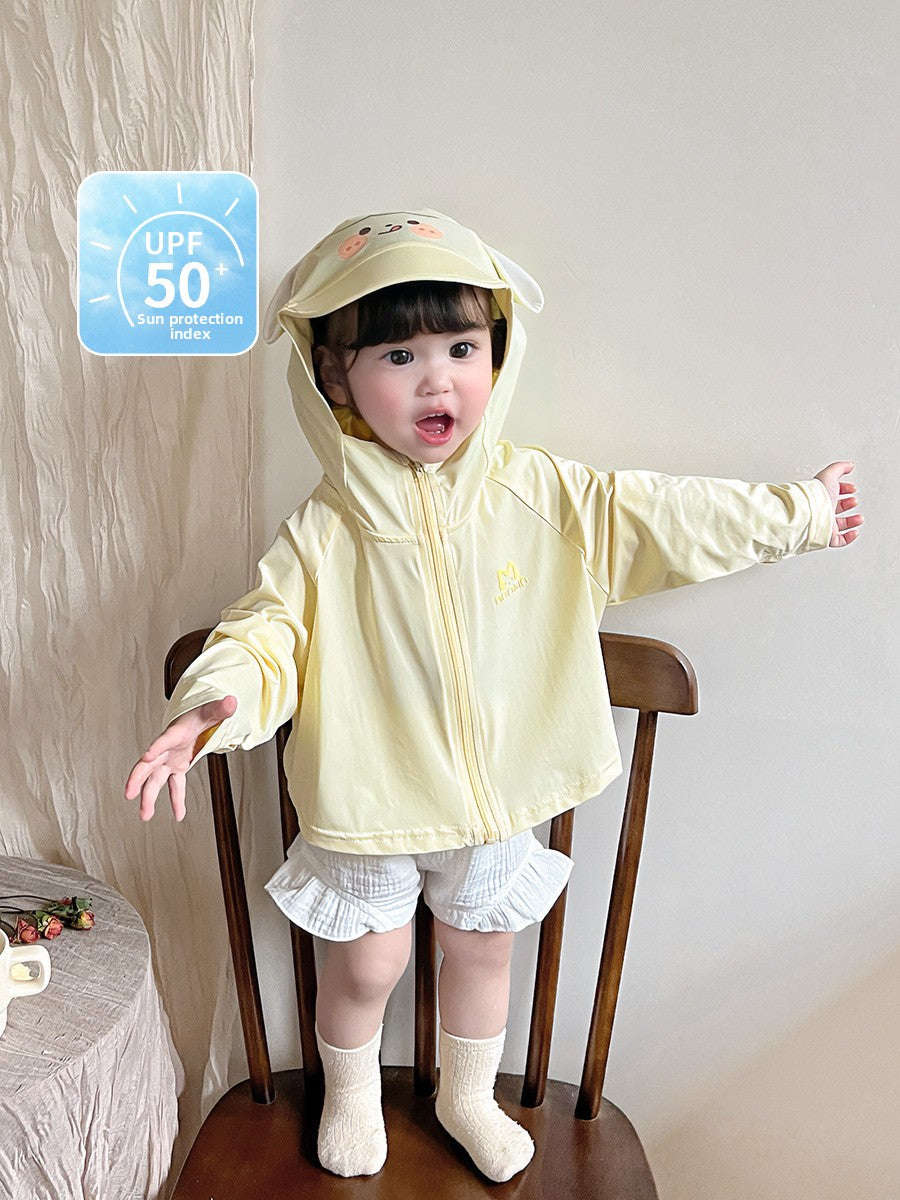 Children's sun-protective clothing