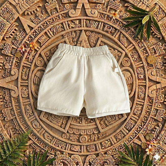  Breathable Summer Leisure Shorts 100% Organic Cotton (2Pc)