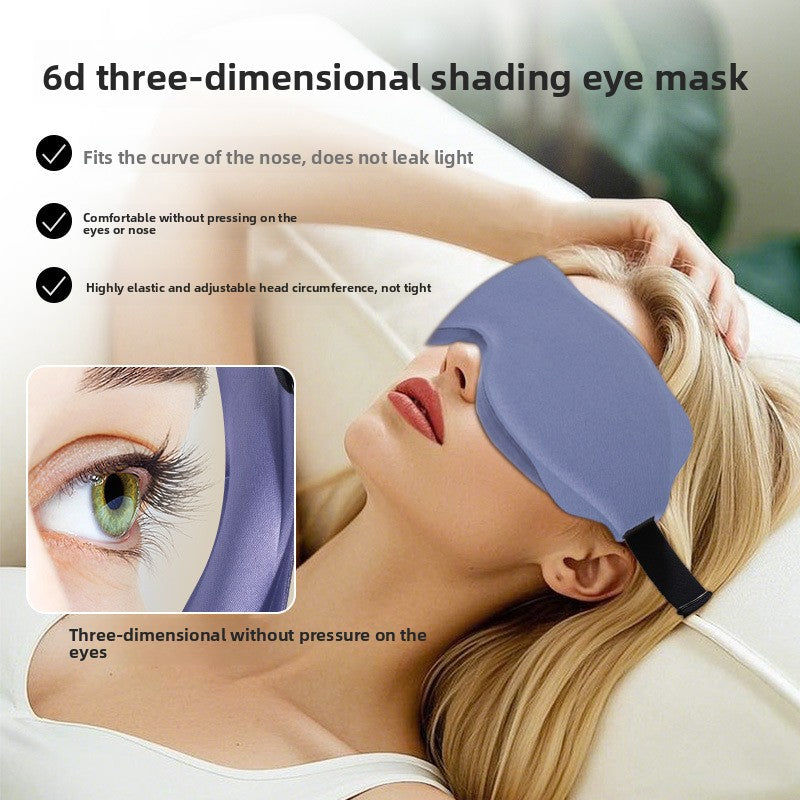 3D Contoured Light Blocking Sleep Eye Mask