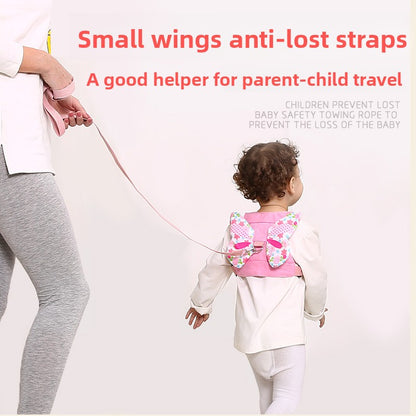 Children's anti-lost traction rope backpack