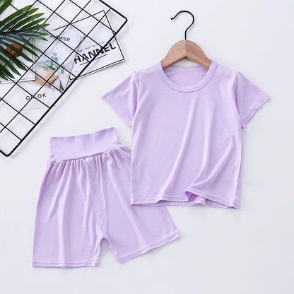Children's Modal Short-sleeved suit