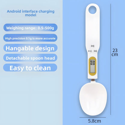 USB Rechargeable Spoon Food Scale