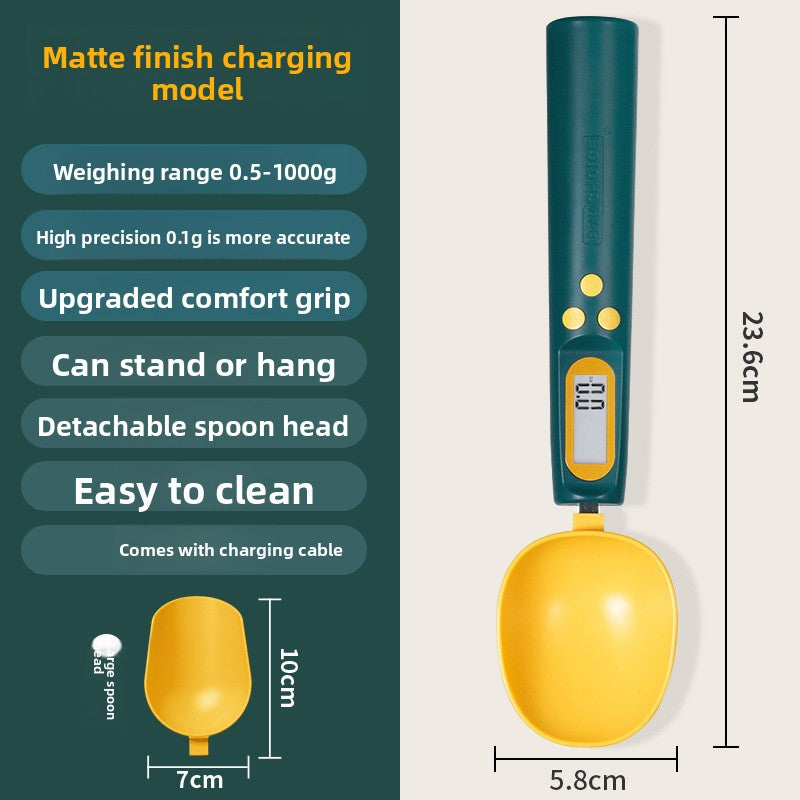 USB Rechargeable Spoon Food Scale