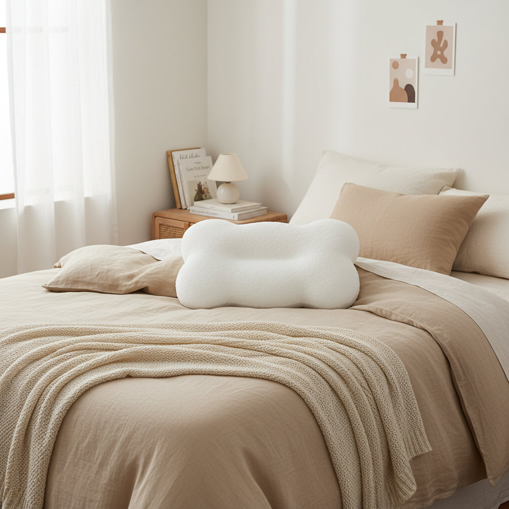 Ergonomic Memory Foam Butterfly Pillow