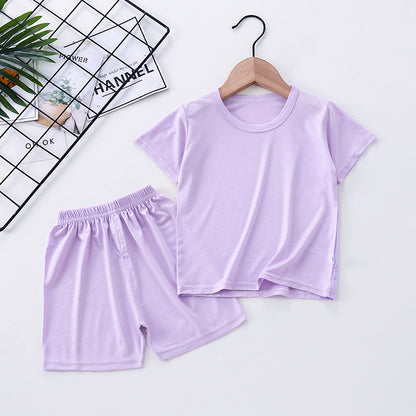 Children's Modal Short-sleeved suit