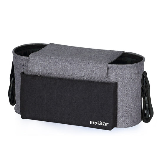 Portable waterproof baby stroller hanging bag