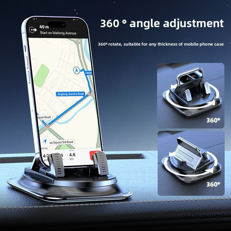 Rotating Adhesive Car Phone Mount for Dashboard