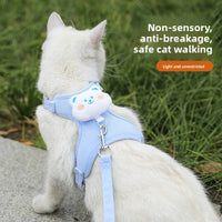 Adjustable Pet Harness with Traction Rope