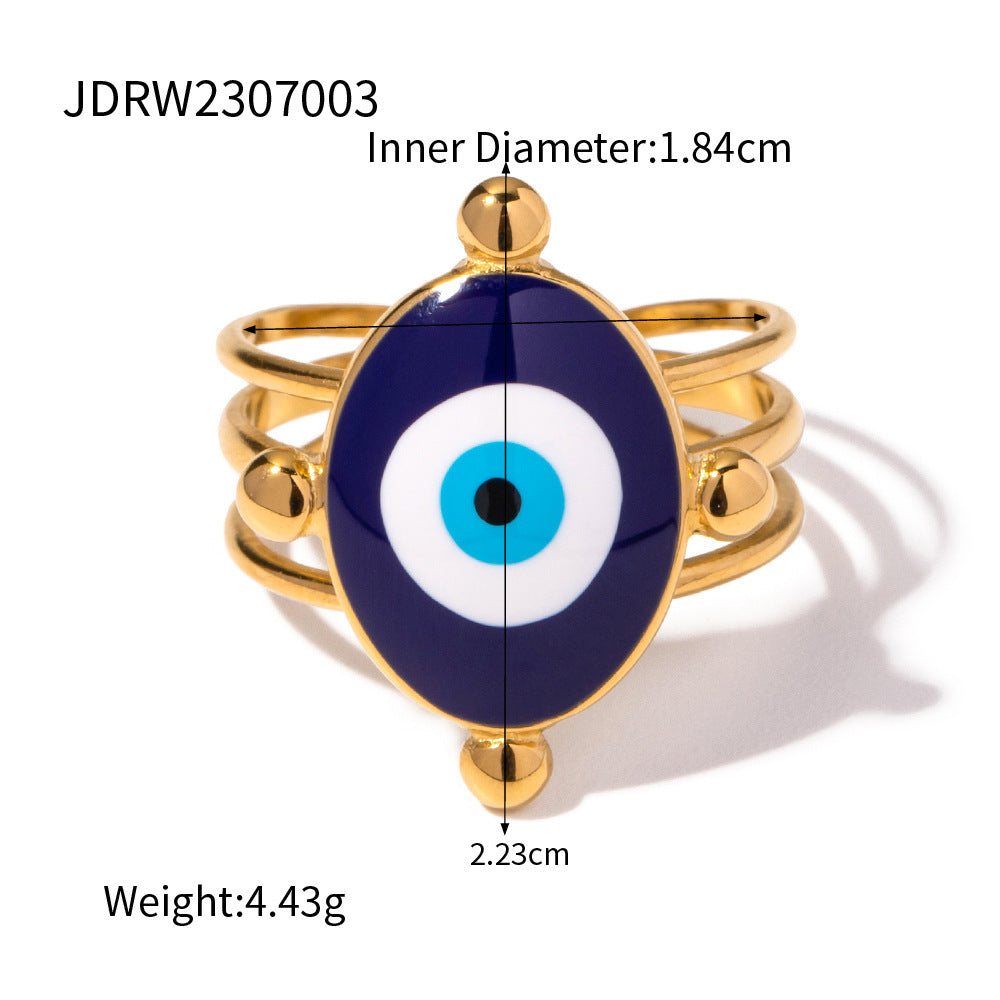 Ring with Natural Stone