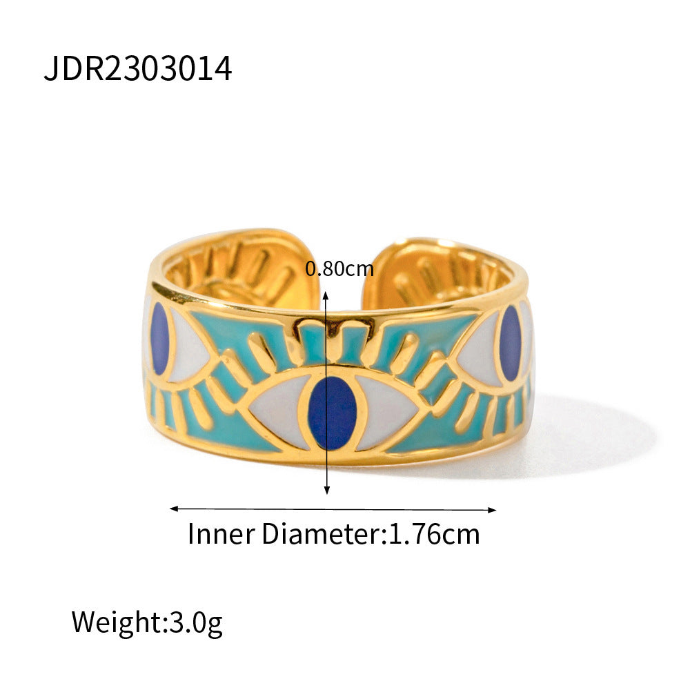 Ring with Natural Stone