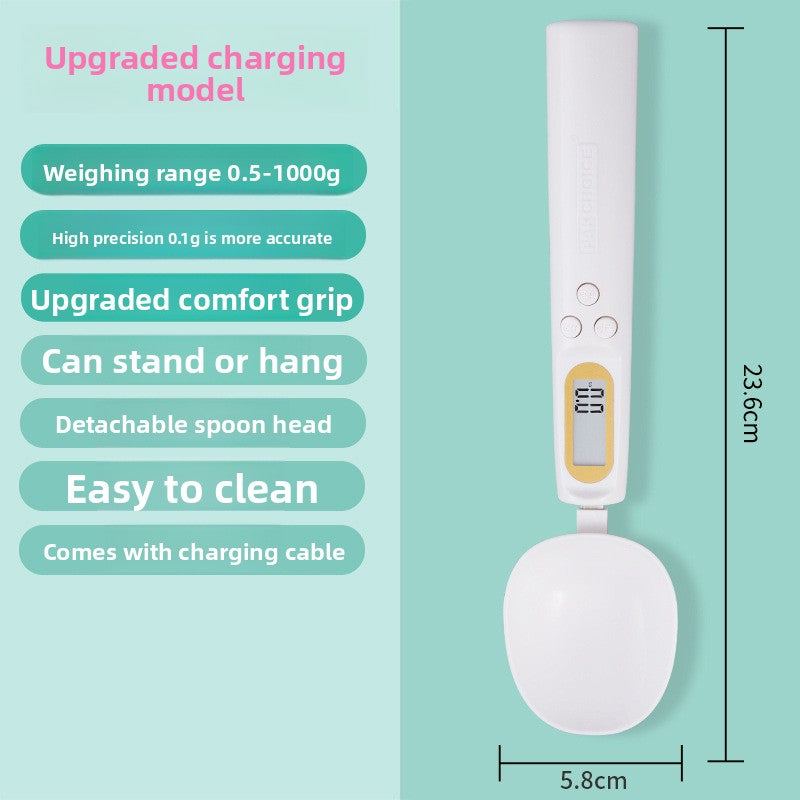 USB Rechargeable Spoon Food Scale