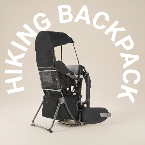Adjustable Baby Hiking Backpack with Foldable Frame