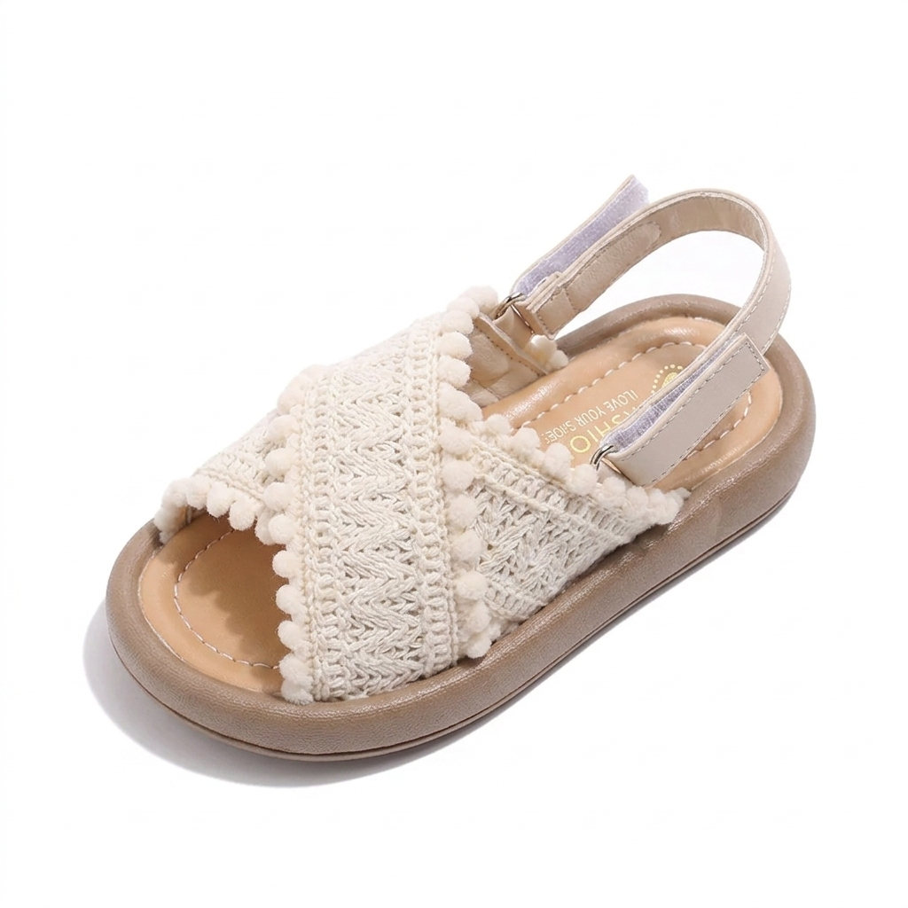 Girls Ethnic Soft Sole Sandals