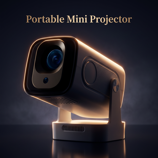 Portable Mini Projector with Autofocus