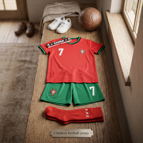 Children football jersey