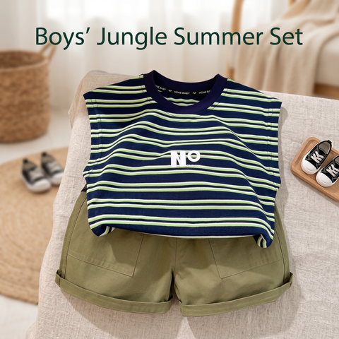 Boys' Jungle Summer Set