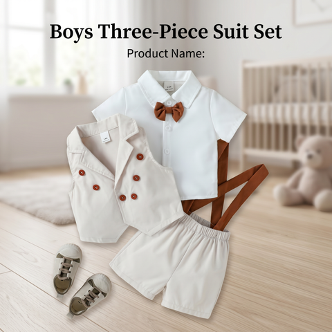 Boys Three-Piece Suit Set