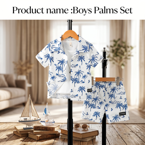 Boys' shirt and shorts