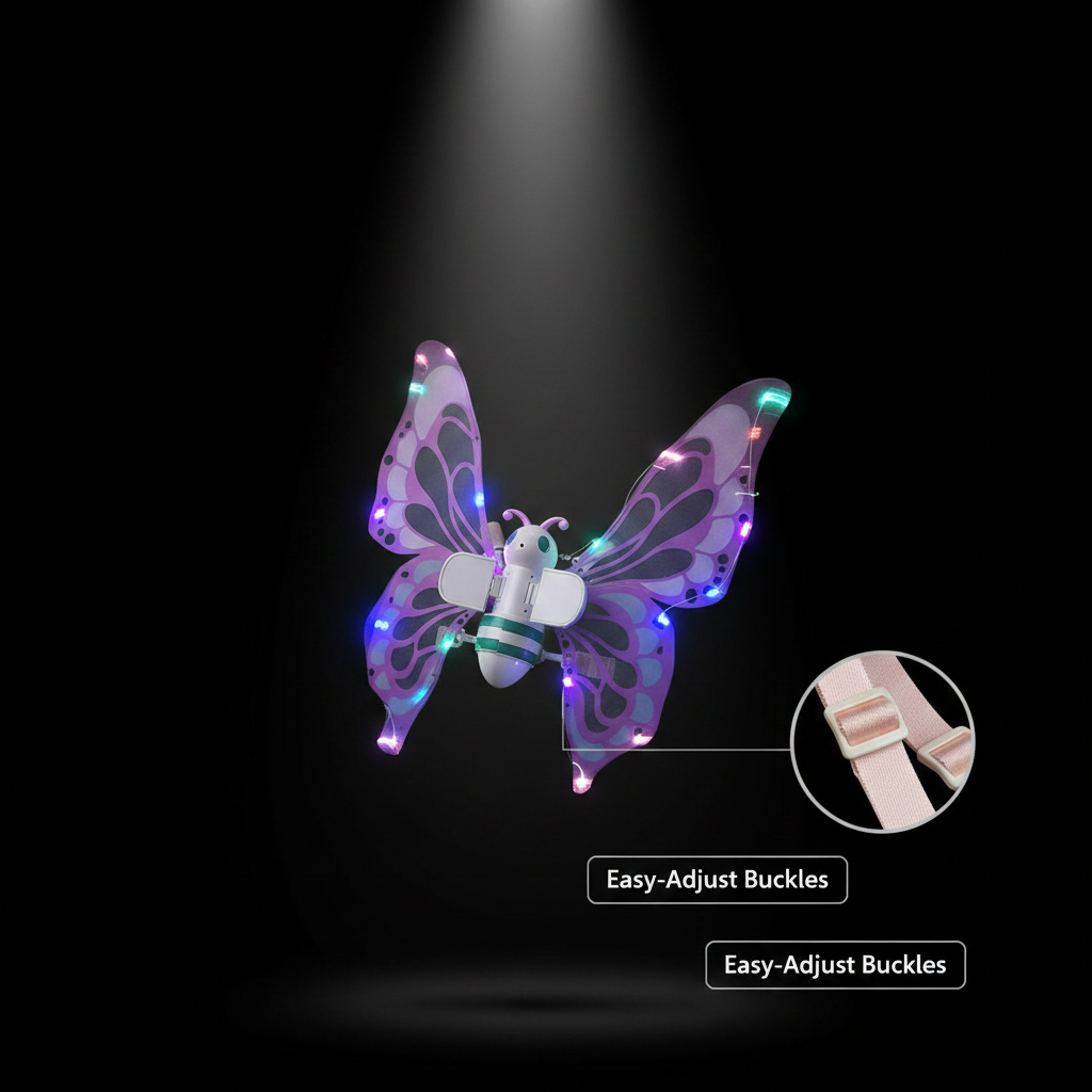 Childrens Light Up Butterfly Wings