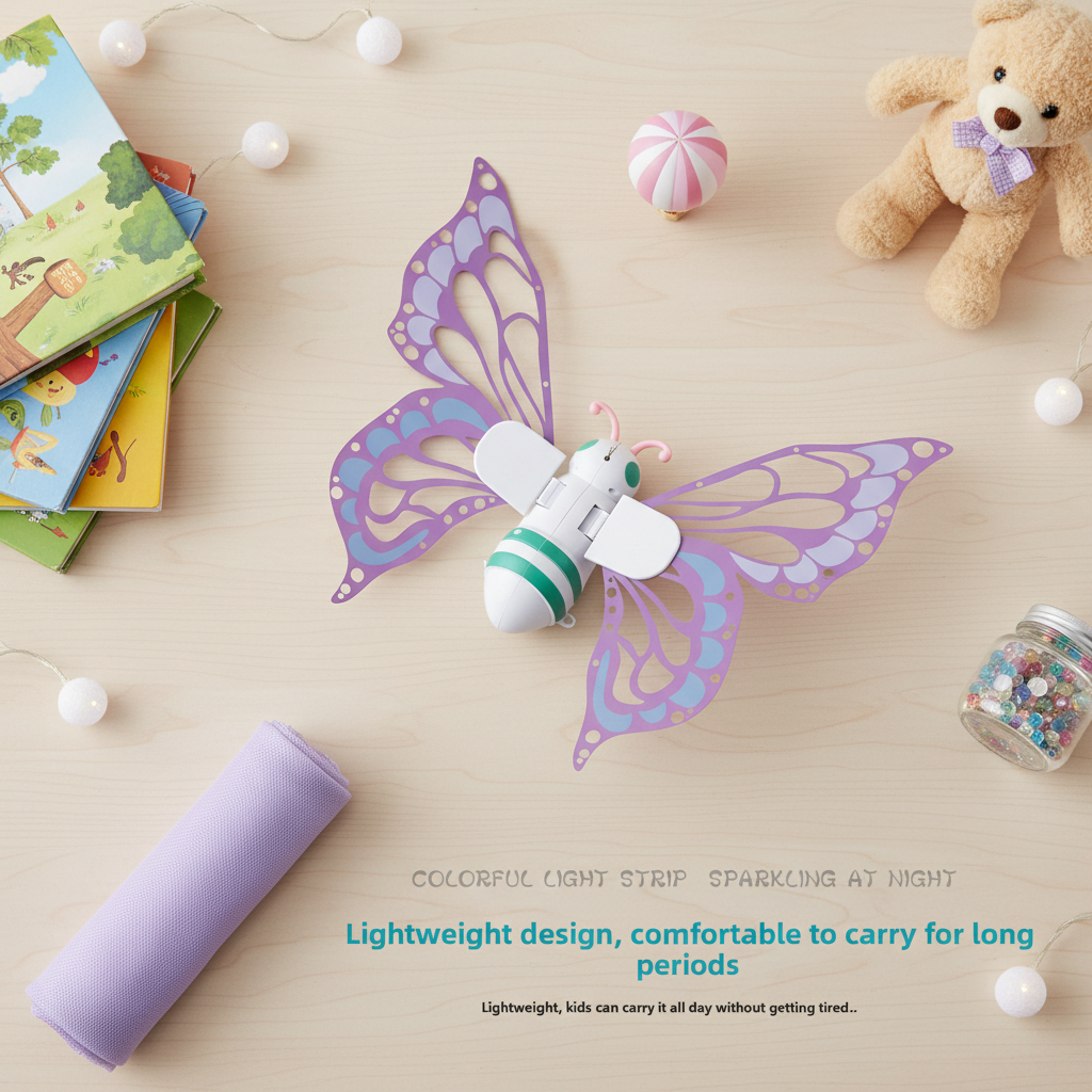 Childrens Light Up Butterfly Wings