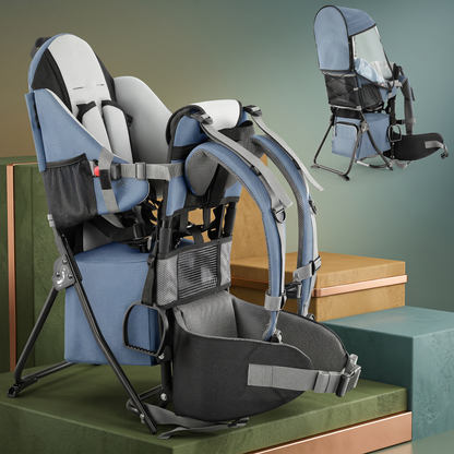 Adjustable Baby Hiking Backpack with Foldable Frame