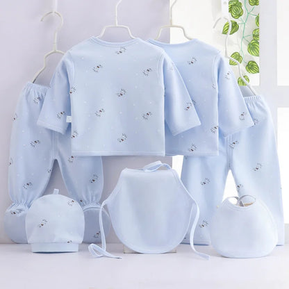 7Piece Spring Newborn Baby Stuff Toddler Clothes   (BC316)