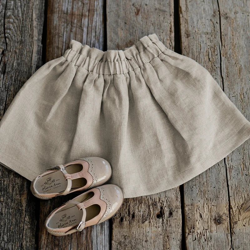 Girl's Casual Loose Midi Skirt For Summer (TZ228)