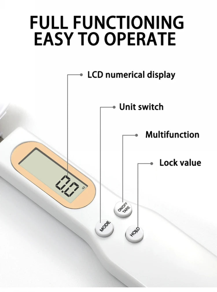 Weighing Spoon Scale  (Electronic Measuring)