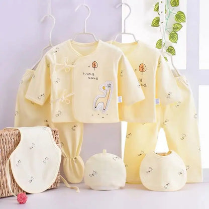 7Piece Spring Newborn Baby Stuff Toddler Clothes   (BC316)