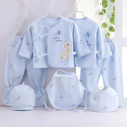 7Piece Spring Newborn Baby Stuff Toddler Clothes   (BC316)