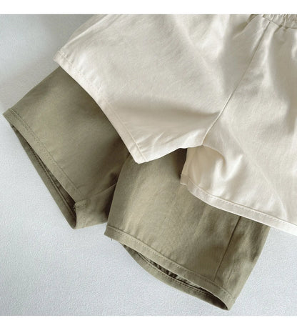 Breathable Leisure Shorts 100% Organic Cotton