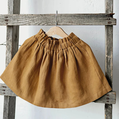 Girl's Casual Loose Midi Skirt For Summer (TZ228)